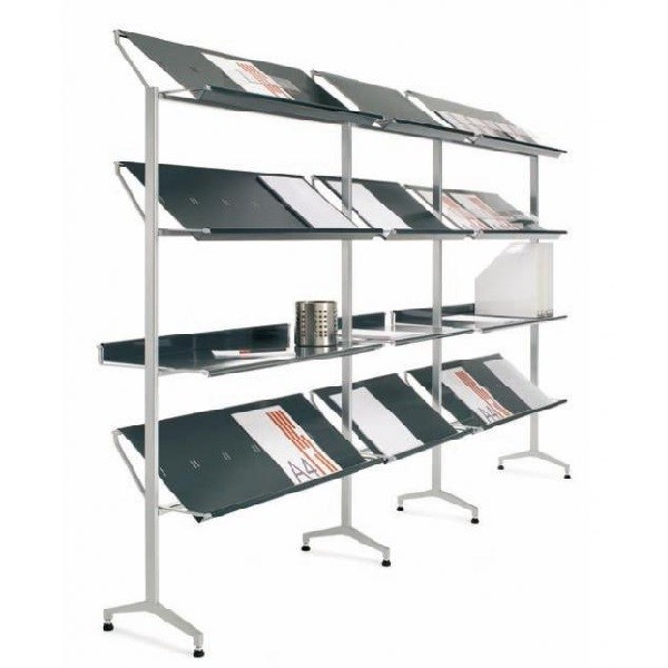 Expositor y/o estanteria para revistas y cat�logos 