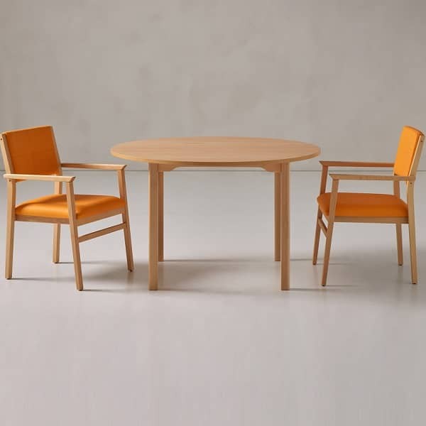 Mesa de geri�trico redonda