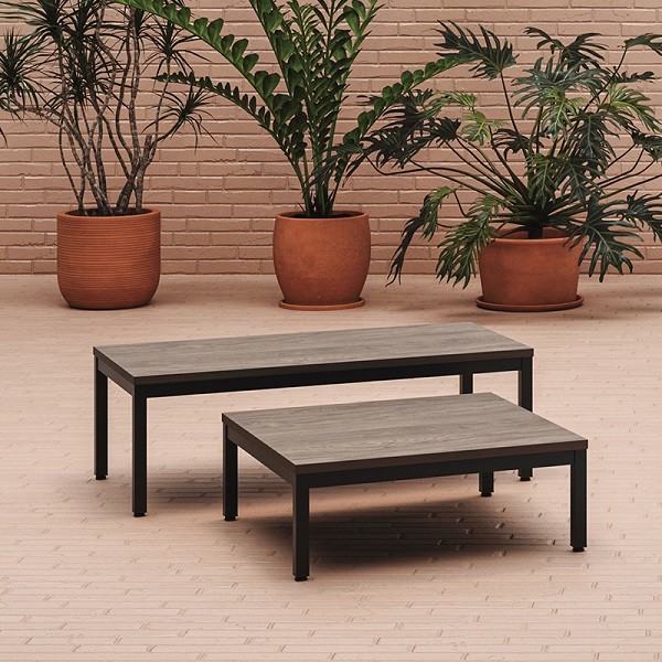 Mesa baja para sala de espera 