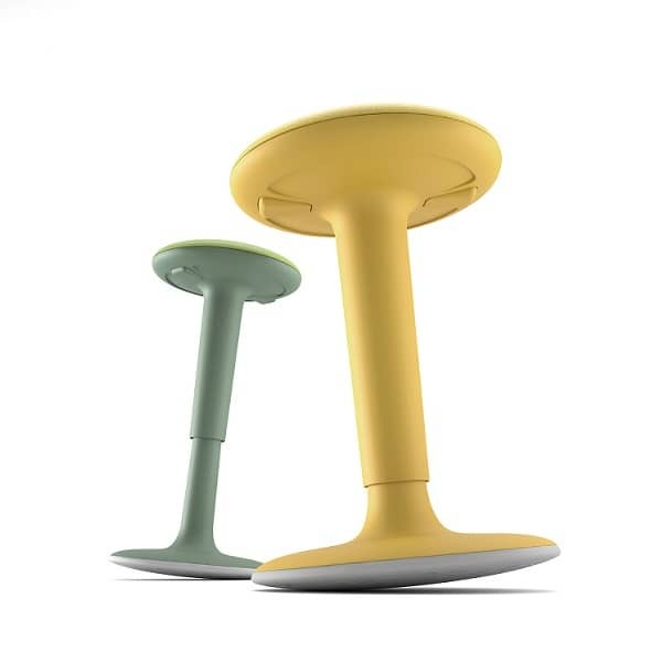 Taburete asiento redondo movimiento 360 grados 